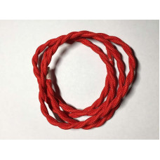 AMP кабель текстильний звитий 2x0.75 red (LVS03493)