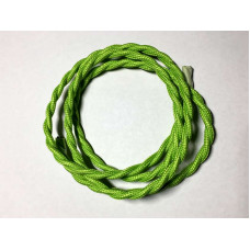 AMP кабель текстильний звитий 2x0.75 light green (LVS03488)