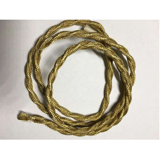 AMP кабель текстильний звитий 2x0.75 right gold (LVS03482)