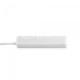 Мережевий подовжувач VIDEX ONCORD з/з 3п 3м (3x1.5мм) з кнопкою White (VF-PD33G-W)