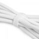 Мережевий подовжувач VIDEX ONCORD з/з 3п 3м (3x1.5мм) 2.4А 2USB+USB-C з кнопкою White (VF-PD33G2U1C-W)