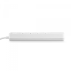 Мережевий подовжувач VIDEX ONCORD з/з 4п 3м (3x1.5мм) 3.4А USB(QC3.0) +USB-C(PD20W) з кнопкою White (VF-PD43G1QC1PD-W)