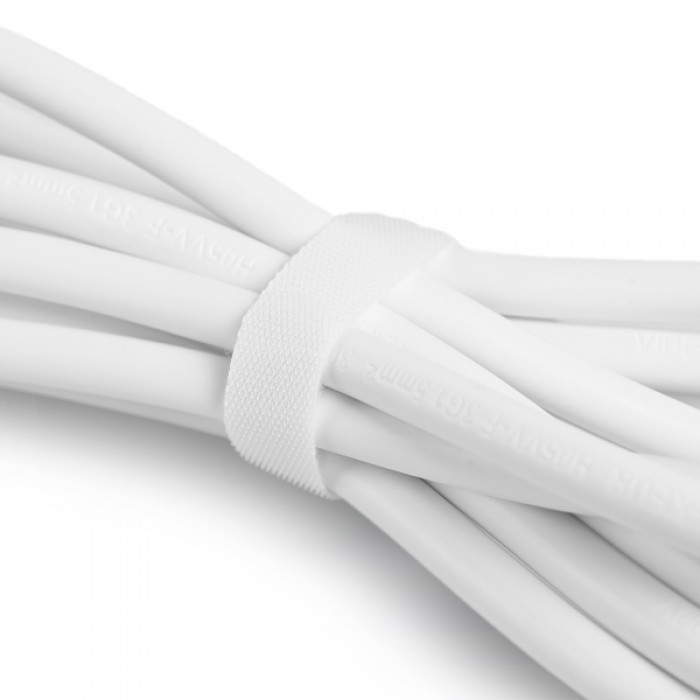 Мережевий подовжувач VIDEX ONCORD з/з 4п 3м (3x1.5мм) 3.4А USB(QC3.0) +USB-C(PD20W) з кнопкою White (VF-PD43G1QC1PD-W)