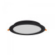 LED світильник Back вбудований круглий VIDEX 20W 5000K Black (VL-DLBR-205B)