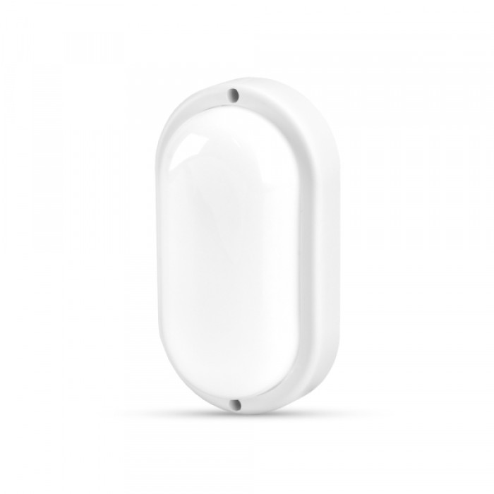 LED світильник вологозахищений овальний TITANUM 12W 6500K TL-BHO-126 (TL-BHO-126)