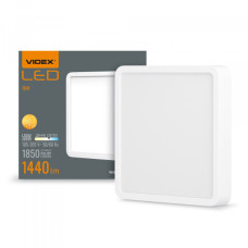 LED Світильник накладний квадрат VIDEX 18W 5000K White (VL-DLSS-185)