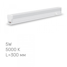 LED свiтильник лiнiйний Т5 TITANUM 5W 0.3М 5000K (TL-T5-05035)