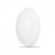 LED світильник IP65 овальний VIDEX 12W 5000K білий сенсорний (VL-BHO-125PW-S)