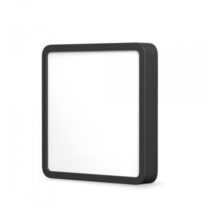 LED Світильник накладний квадрат VIDEX 18W 5000K Black (VL-DLSS-185B)