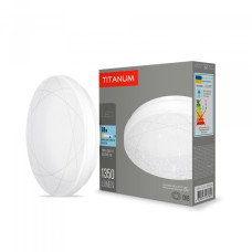 LED світильник настінно-стельовий TITANUM 18W 5000K Орбіта (TLCL-185OR)