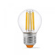 LED лампа VIDEX Filament G45F 6W E27 3000K (VL-G45F-06273)