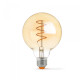 LED лампа VIDEX Filament G95FASD 5W E27 2200K дімерна бронза (VL-G95FASD-05272)