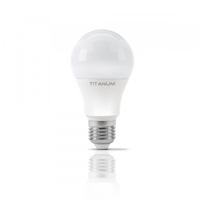 LED лампа TITANUM A60 12W E27 4100K 220V (TLA6012274)