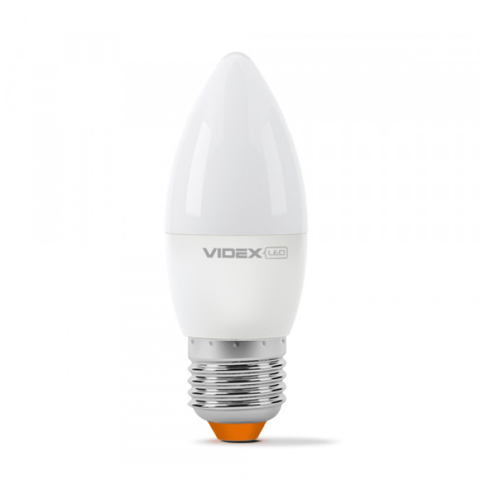 LED лампа VIDEX  C37e 7W E27 4100K (VL-C37e-07274)