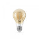 LED лампа TITANUM  Filament A60 7W E27 2200K бронза (TLFA6007272A)