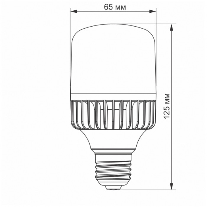 LED лампа VIDEX A65 20W E27 5000K (VL-A65-20275)