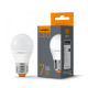 LED лампа VIDEX  G45e 7W E27 4100K (VL-G45e-07274)