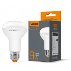 LED лампа VIDEX  R63e 9W E27 4100K (VL-R63e-09274)