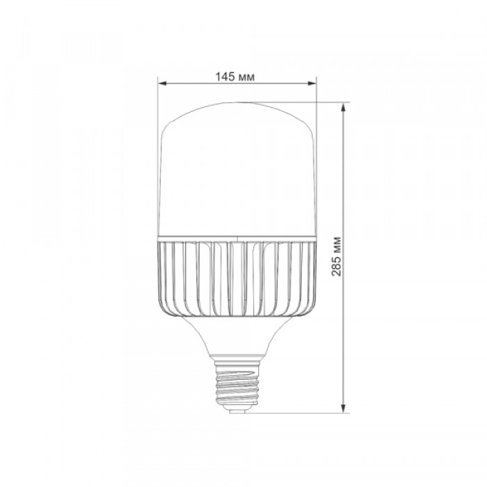 LED лампа VIDEX A145 100W E40 5000K (VL-A145-100405)