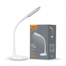 LED лампа настiльна VIDEX TF03W 8W 3000-5500K (VL-TF03W)