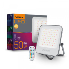 LED прожектор VIDEX 50W RGB 220V (VL-F3-50-RGB) (VL-F3-50-RGB)