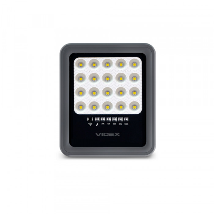 LED прожектор автономний VIDEX 500Lm 5000K (VLE-FSO3-205)
