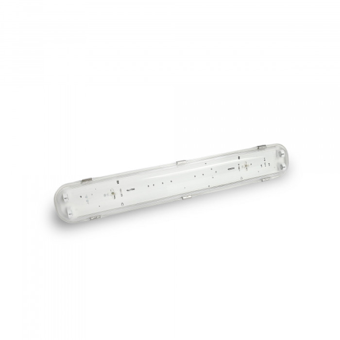 LED світильник IP65 лінійний під лампу 2хТ8 VIDEX 0,6М 220V (VL-BNW-T8062G)