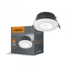 Світильник VIDEX під лампу GU10 врізний Круглий Білий IP54 VL-SPF10R-W (VL-SPF10R-W)