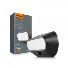 LED світильник настінний автономний VIDEX 500Lm 5000K IP54 сенсорний VL-BHSO-001-S