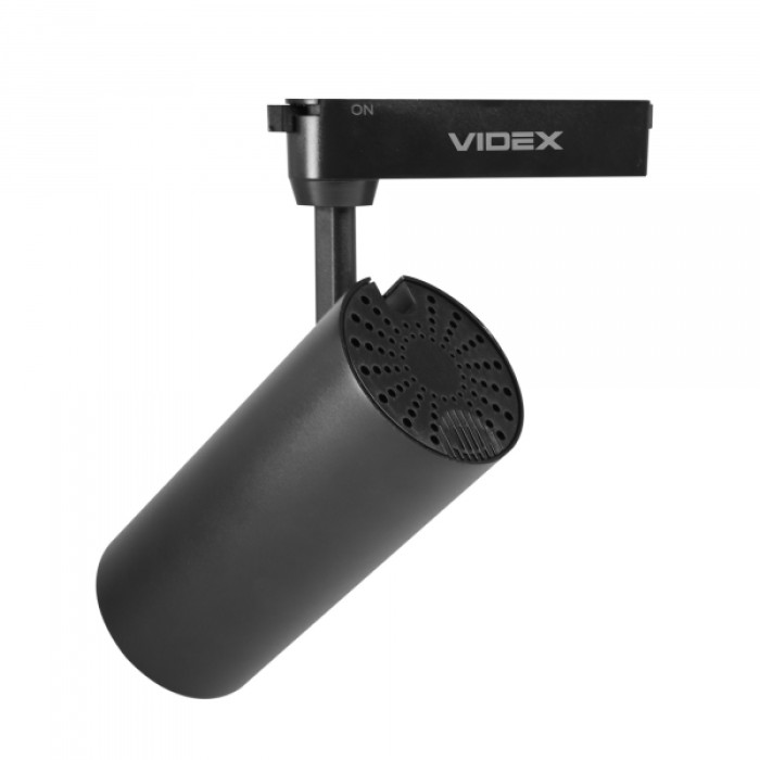 LED світильник трековий VIDEX 30W 60° 4100K чорний (VL-TR04W-304B)