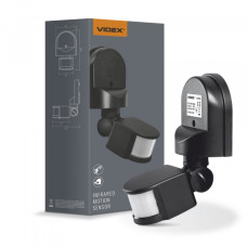 Датчик руху та освітленості VIDEX VL-SPW02B 220V 1200W інфрачервоний (VL-SPW02B)