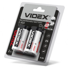 Акумулятори Videx HR20/D 7500mAh double blister/2шт (HR20/7500/2DB)