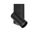Настінний світильник, бра Nowodvorski 11426 Easy Right GU10 MR11 10W + LED 11W 3000K 380Lm IP20 Чорний (11426)