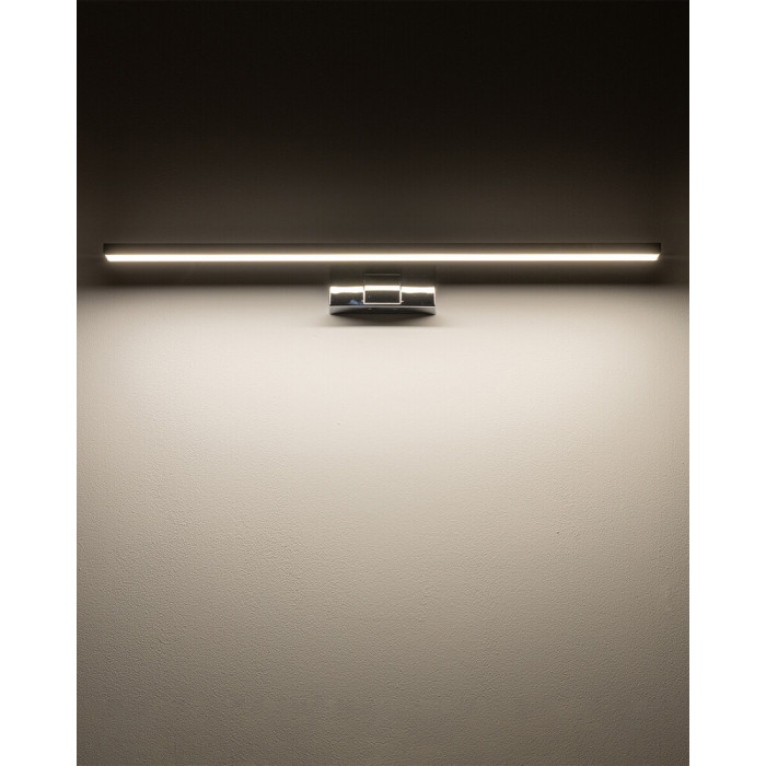 Світильник підсвітка для дзеркала Nowodvorski 10666 Cezanne LED 1x12W 3000K 900Lm IP44 Chrome (10666)