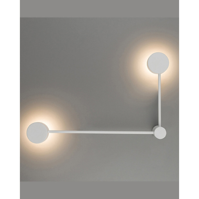 Настінний світильник Nowodvorski 10637 Orbit GX53 2x8W IP20 Wh (10637)