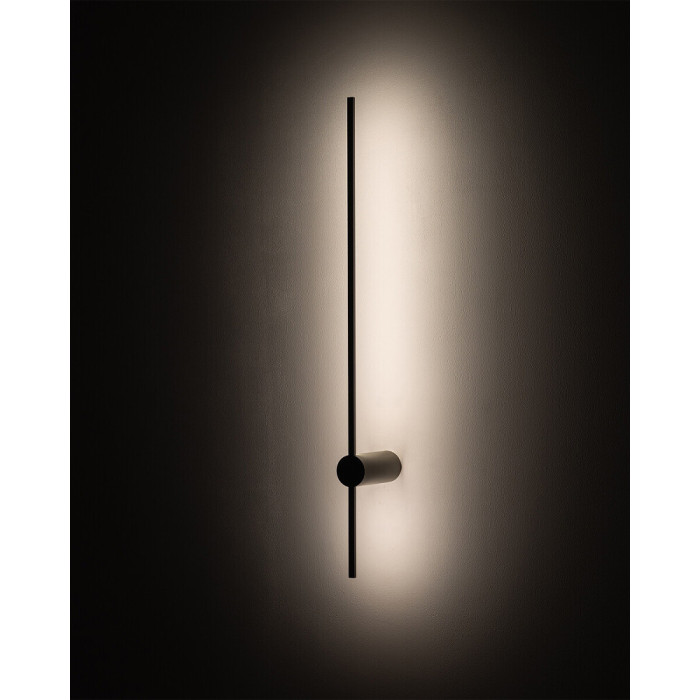Бра, настінний світильник Nowodvorski 11380 Saber LED M 1x11W 4000K 410Lm IP20 Silk Olive (11380)