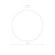 Бра, настінний світильник Nowodvorski 11291 Ring Timber Led L 1x13W 3000K 160Lm IP20 Brown (11291)