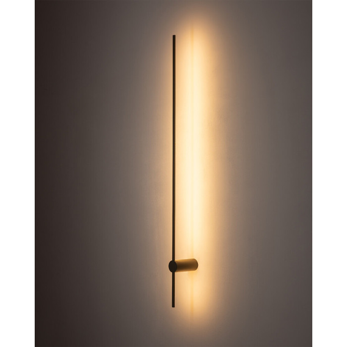 Бра, настінний світильник Nowodvorski 11381 Saber LED L 1x16W 3000K 540Lm IP20 Silk Olive (11381)