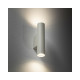Бра, настінний світильник Nowodvorski 10890 Fourty Wall M GU10 2x10W IP20 Silk Gray (10890)