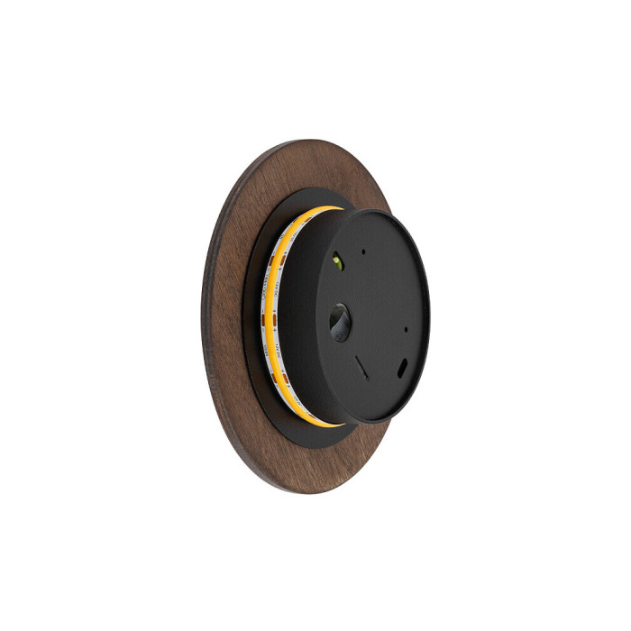 Бра, настінний світильник Nowodvorski 11288 Ring Timber Led S 1x7W 3000K 60Lm IP20 Brown (11288)