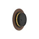 Бра, настінний світильник Nowodvorski 11288 Ring Timber Led S 1x7W 3000K 60Lm IP20 Brown (11288)