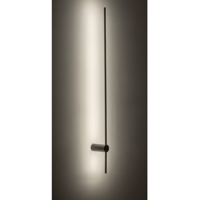 Бра, настінний світильник Nowodvorski 10853 Saber M Led 1x11W 4000K 410Lm IP20 Bl (10853)