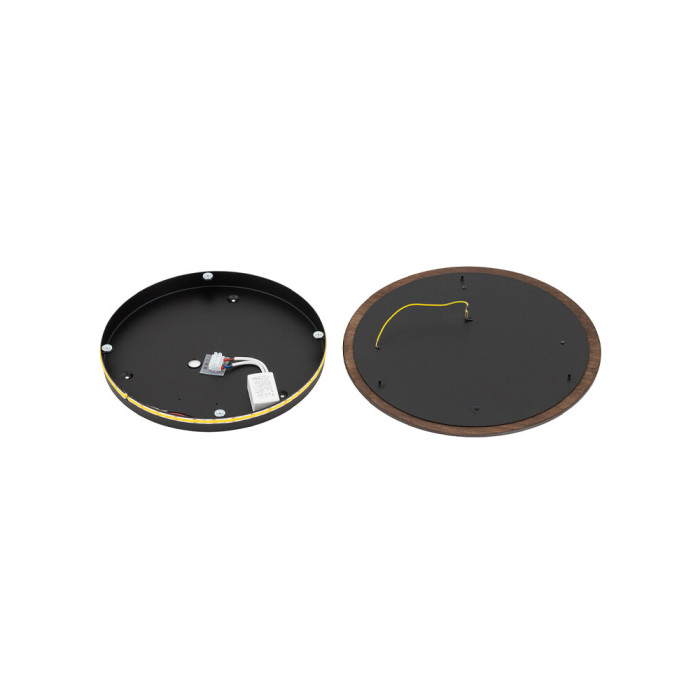 Бра, настінний світильник Nowodvorski 11291 Ring Timber Led L 1x13W 3000K 160Lm IP20 Brown (11291)