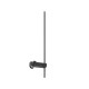 Настінний світильник, бра Nowodvorski 11426 Easy Right GU10 MR11 10W + LED 11W 3000K 380Lm IP20 Чорний (11426)