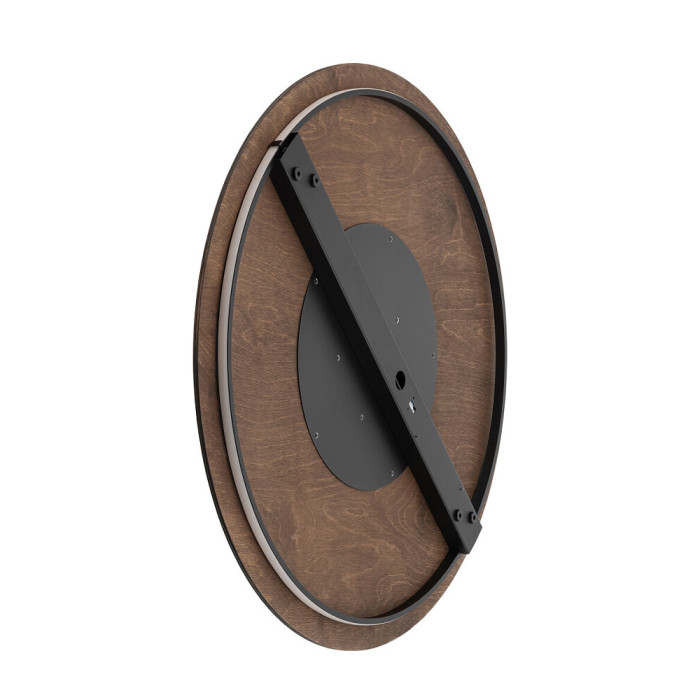 Бра, настінний світильник Nowodvorski 11292 Ring Timber Led XL 1x16W 3000K 290Lm IP20 Brown (11292)