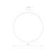 Бра, настінний світильник Nowodvorski 11290 Ring Timber Led M 1x10W 3000K 130Lm IP20 Brown (11290)