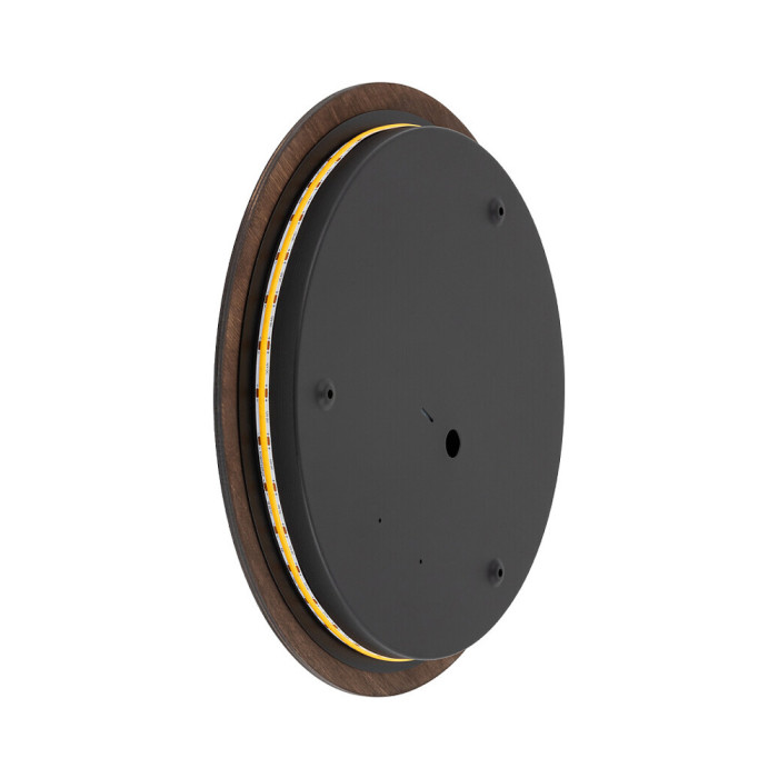 Бра, настінний світильник Nowodvorski 11291 Ring Timber Led L 1x13W 3000K 160Lm IP20 Brown (11291)
