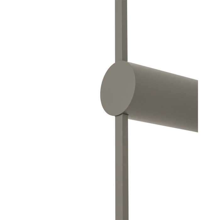 Бра, настінний світильник Nowodvorski 11381 Saber LED L 1x16W 3000K 540Lm IP20 Silk Olive (11381)