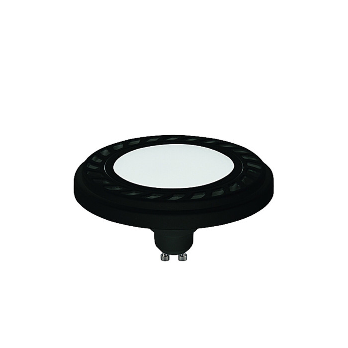 Лампа Nowodvorski REFLECTOR LED 9W, 3000K, GU10, ES111, ANGLE 120, DIFFUSER, BLACK CN (9342)