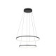 Люстра Nowodvorski 10814 Circolo LED 2x35W 3000K 1200Lm IP20 Чорна (10814)